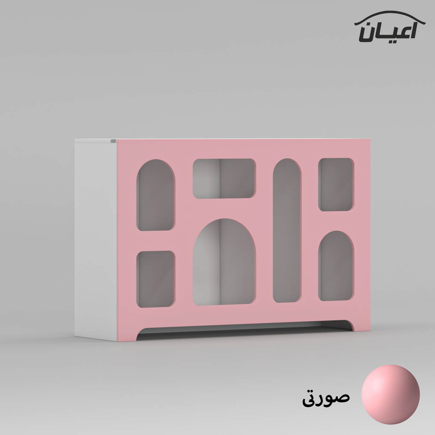 کتابخانه سه طبقه اعیان مدل FH806