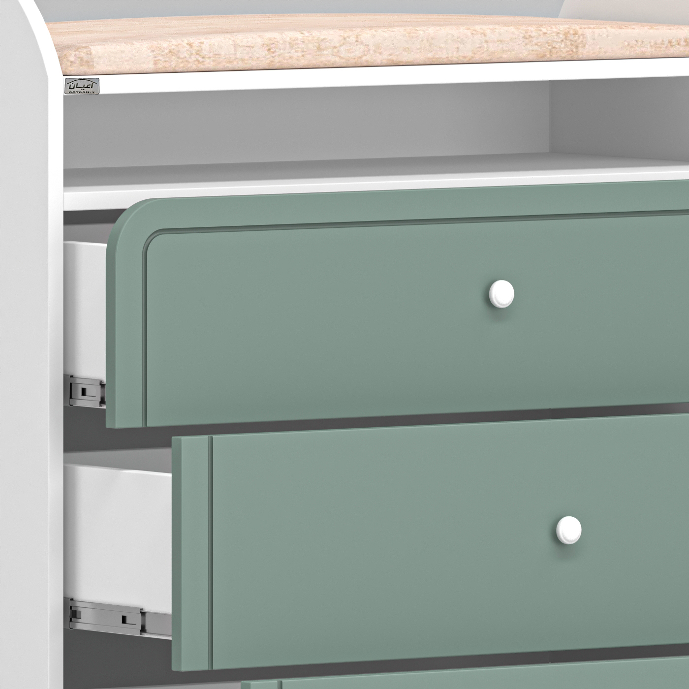 سرویس خواب کودک و نوزاد اعیان مدل FH873 مجموعه سه عددی