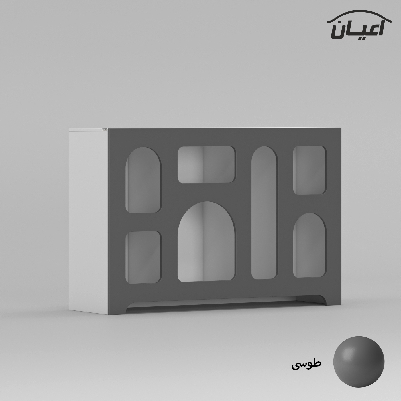 کتابخانه سه طبقه اعیان مدل FH806