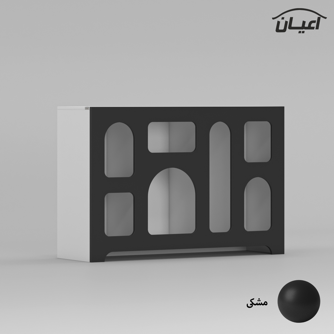 کتابخانه سه طبقه اعیان مدل FH806