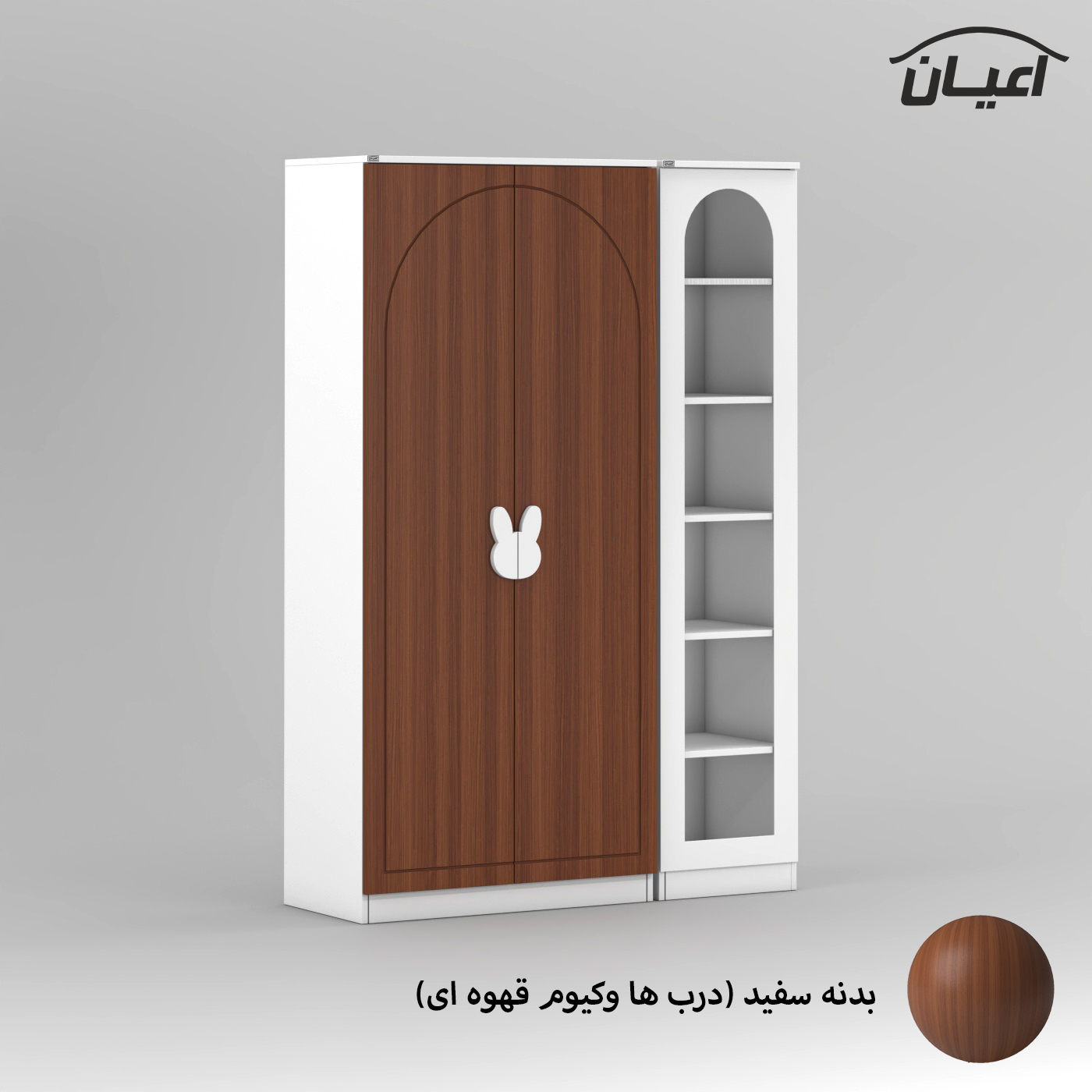 کمد چندمنظوره کودک اعیان مدل FH798 مجموعه دو عددی