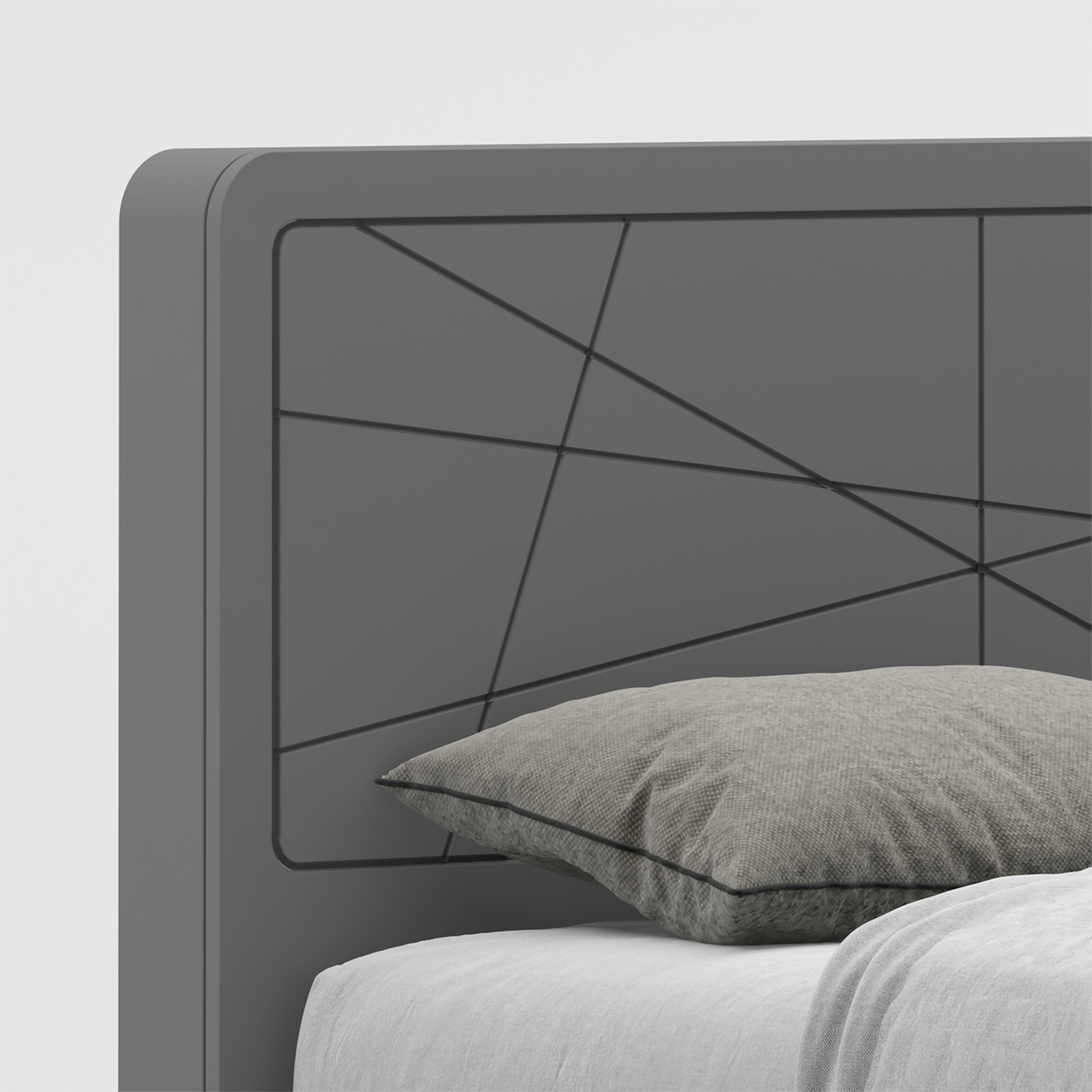 تخت خواب دونفره اعیان مدل FH709 سایز 160x200 سانتی متر