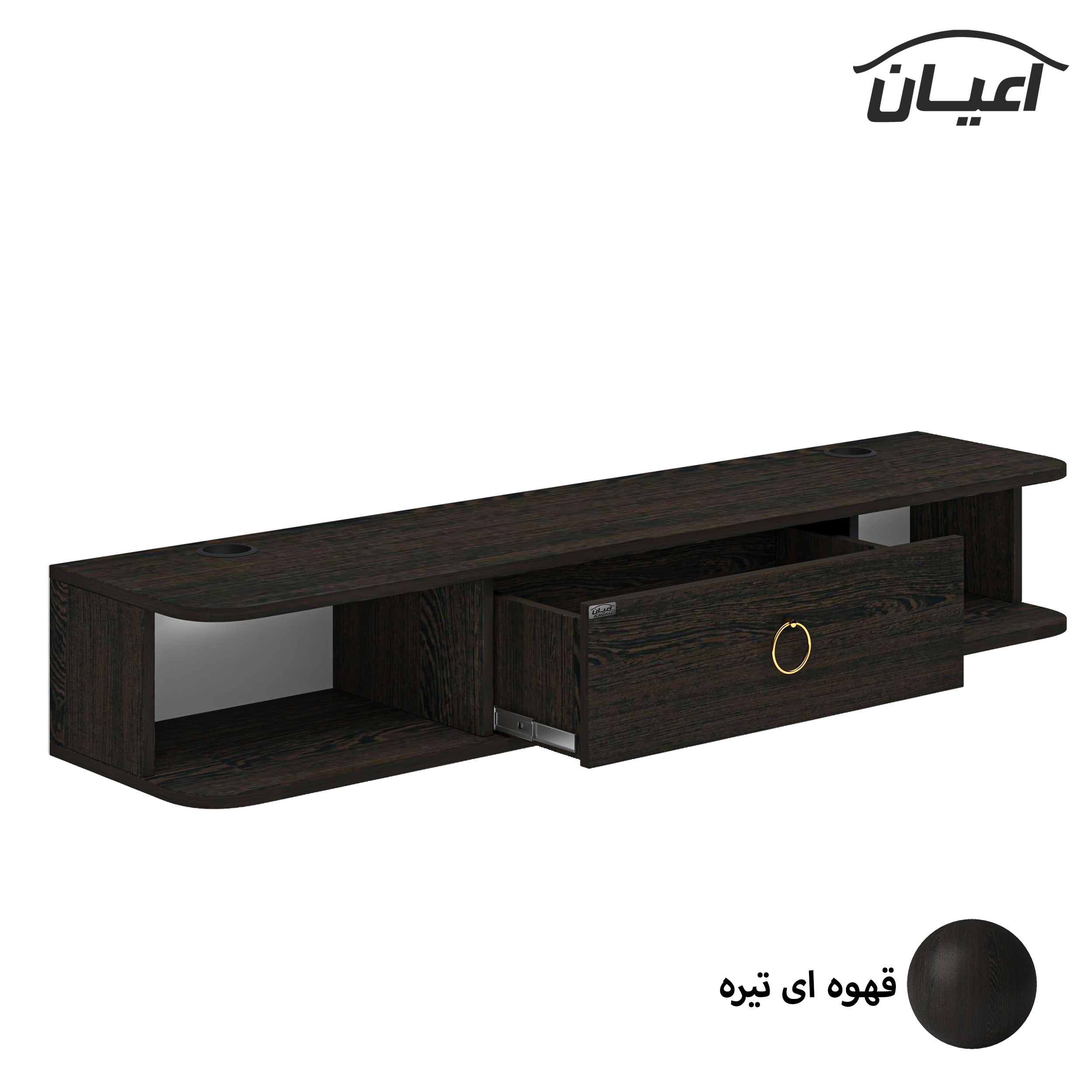 میز تلویزیون دیواری اعیان مدل FH665