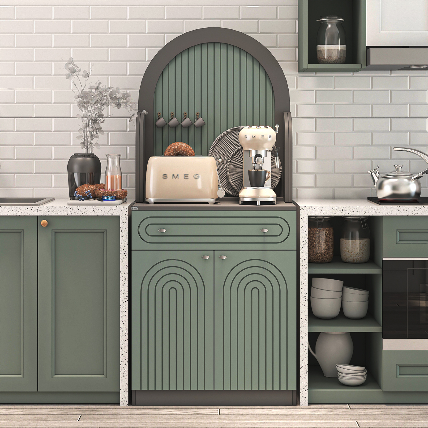 کنسول اعیان مدل کافه بار FH797