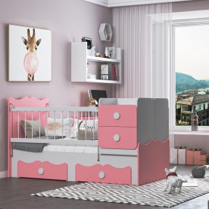 تختخواب کودک اعیان مدل FH890 سایز 180 × 80