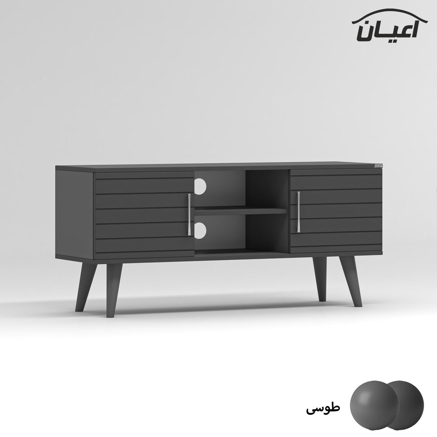 میز تلویزیون اعیان مدل FH885 مناسب برای تلویزیون تا 52 اینچ