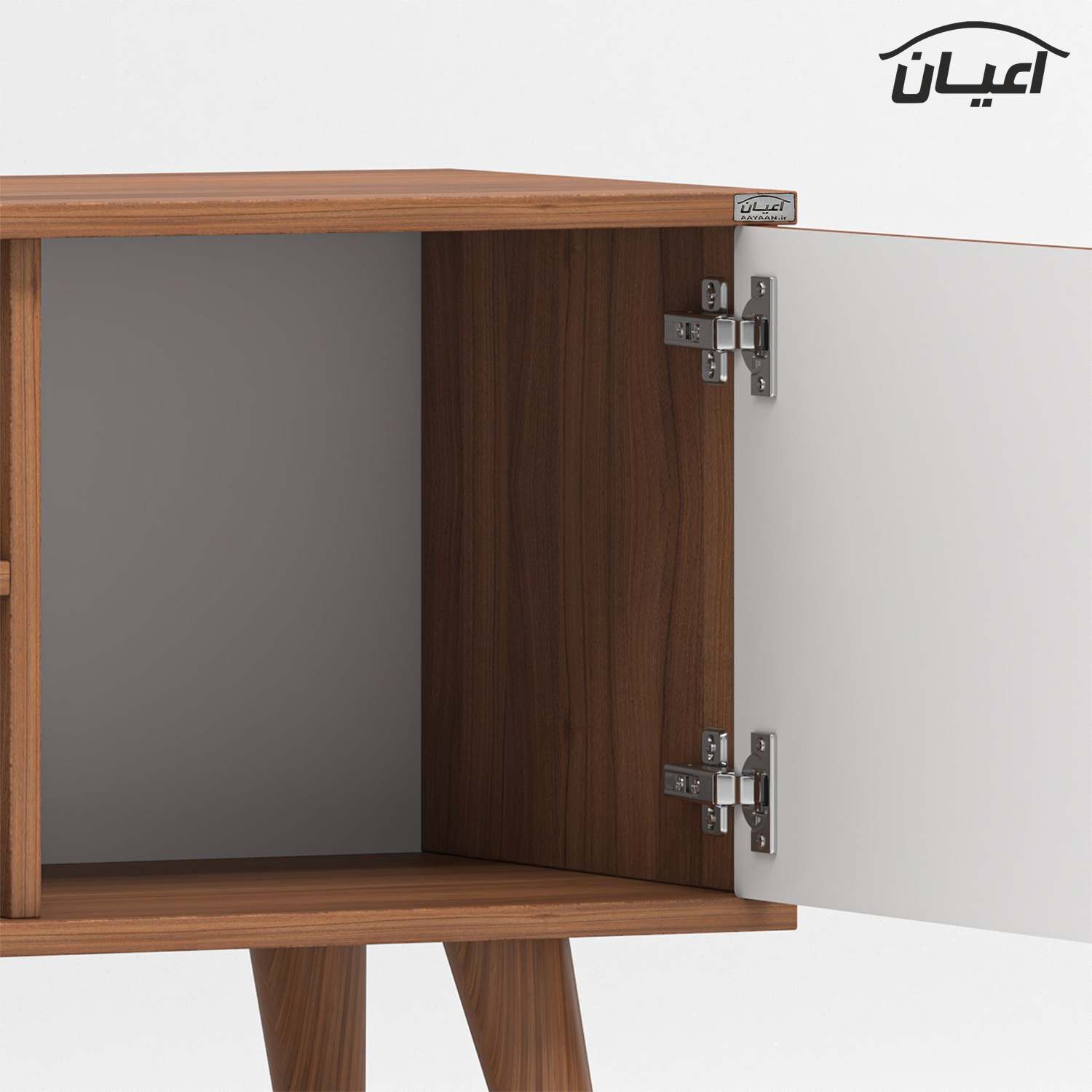 میز تلویزیون اعیان مدل FH885 مناسب برای تلویزیون تا 52 اینچ