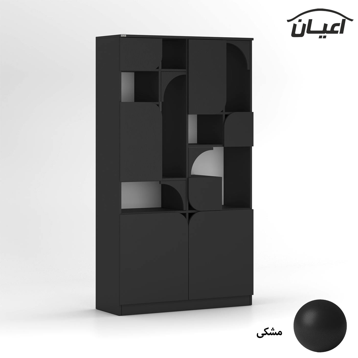کتابخانه پنج طبقه اعیان مدل FH847