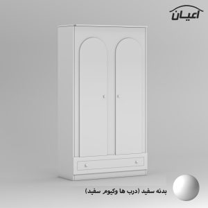 کمد لباس چندمنظوره اعیان مدل FH858 طول 100سانتی متر