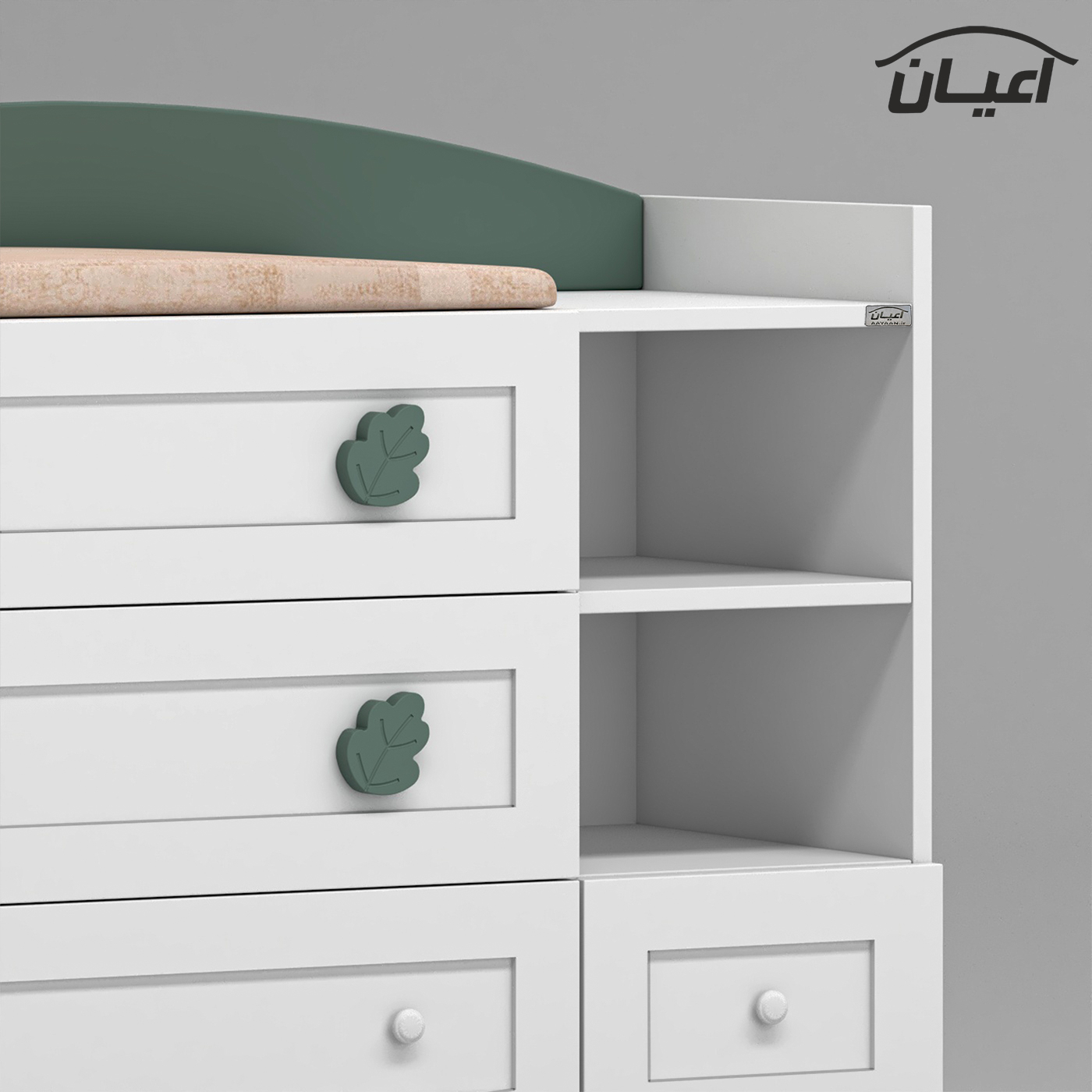 سرویس خواب کودک و نوزاد اعیان مدل FH937 مجموعه سه عددی