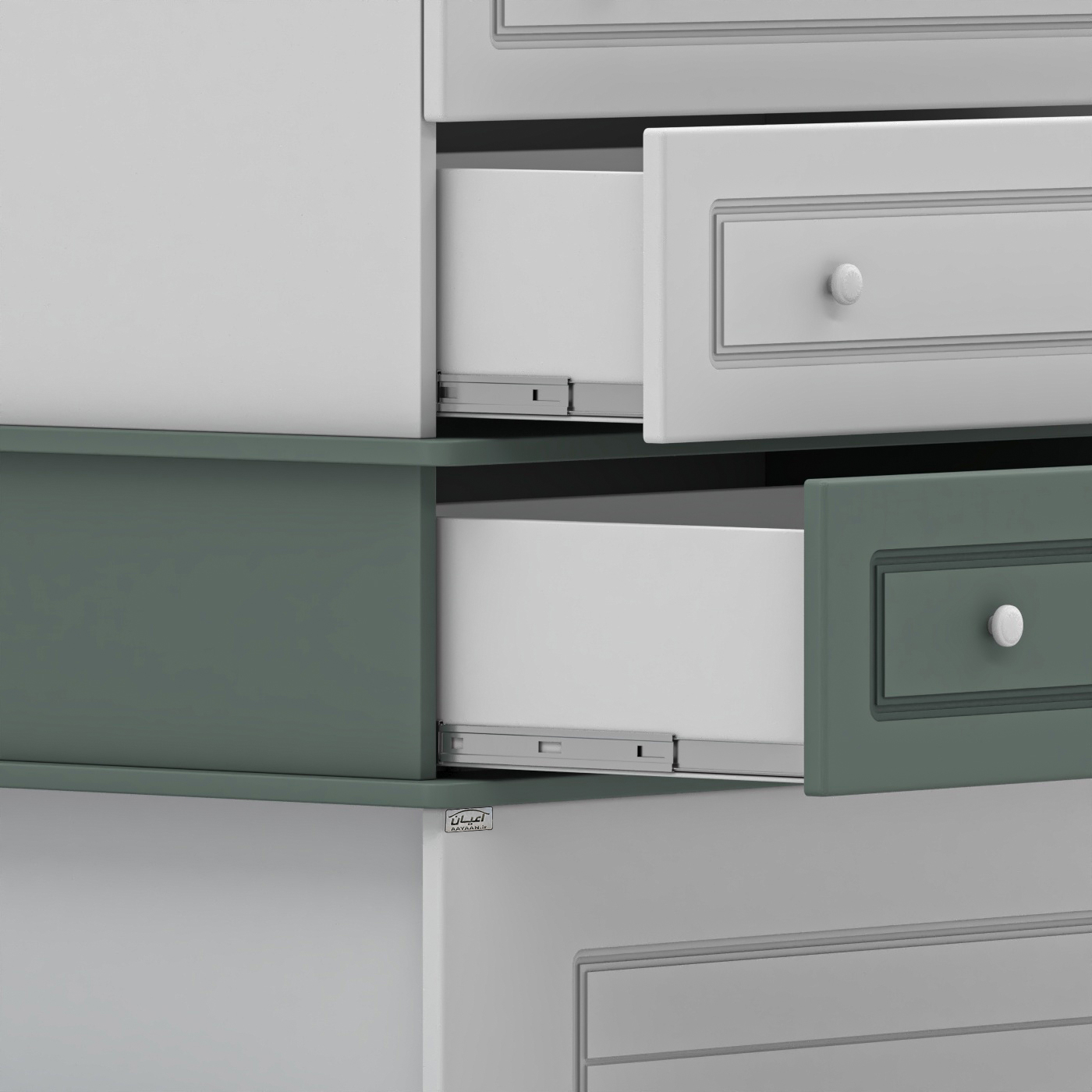 سرویس خواب کودک و نوزاد اعیان مدل FH908 مجموعه سه عددی