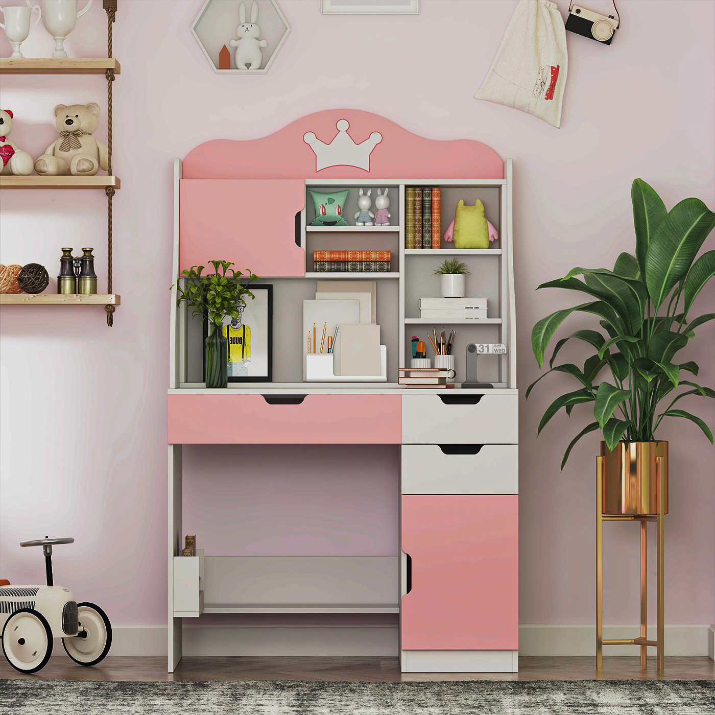 میز تحریر کودک اعیان مدل FH888