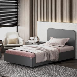 تخت خواب ملامینه یک نفره اعیان مدل FH912 سایز 120x200 سانتی متر