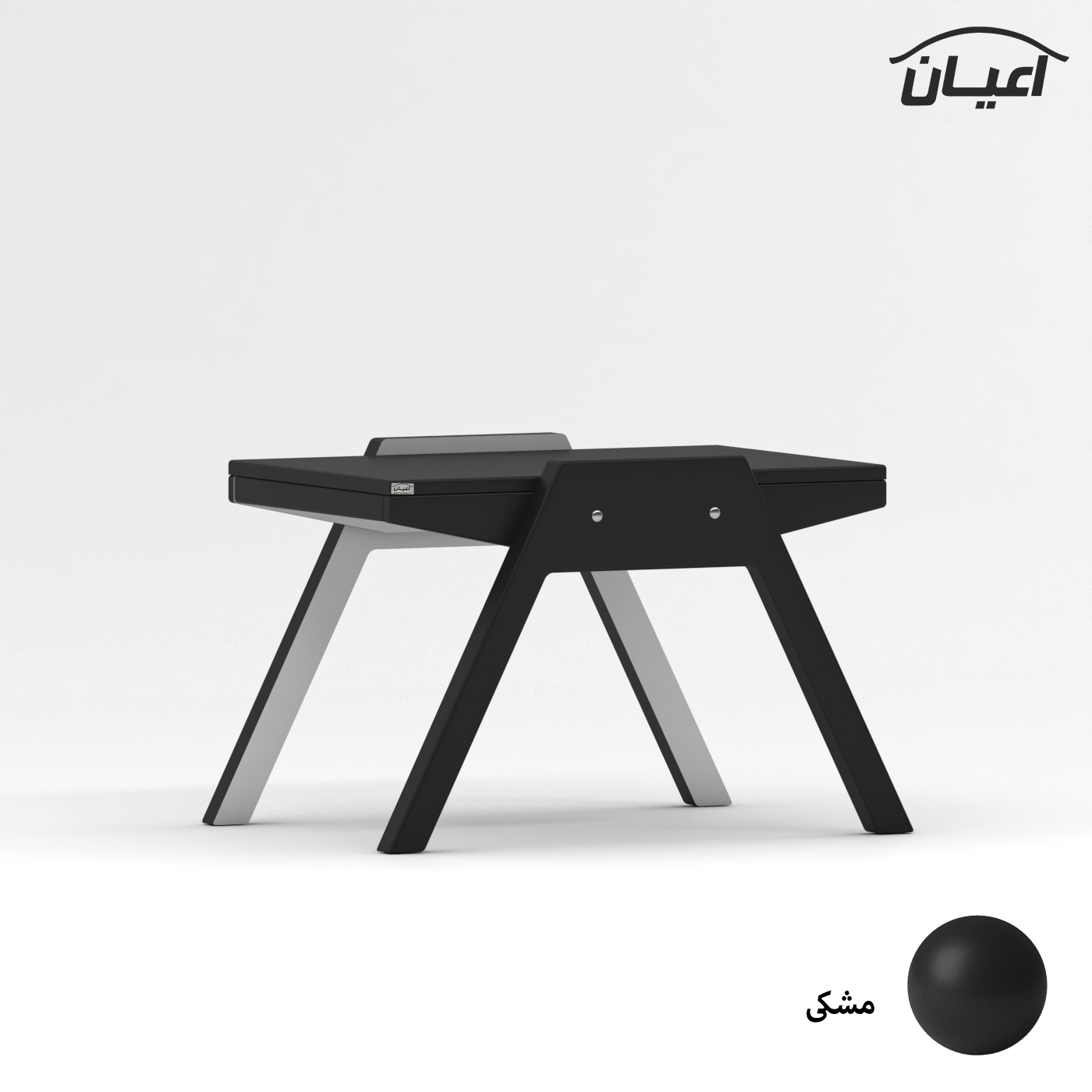 میز عسلی مستطیلی اعیان مدل FH889 مجموعه سه عددی