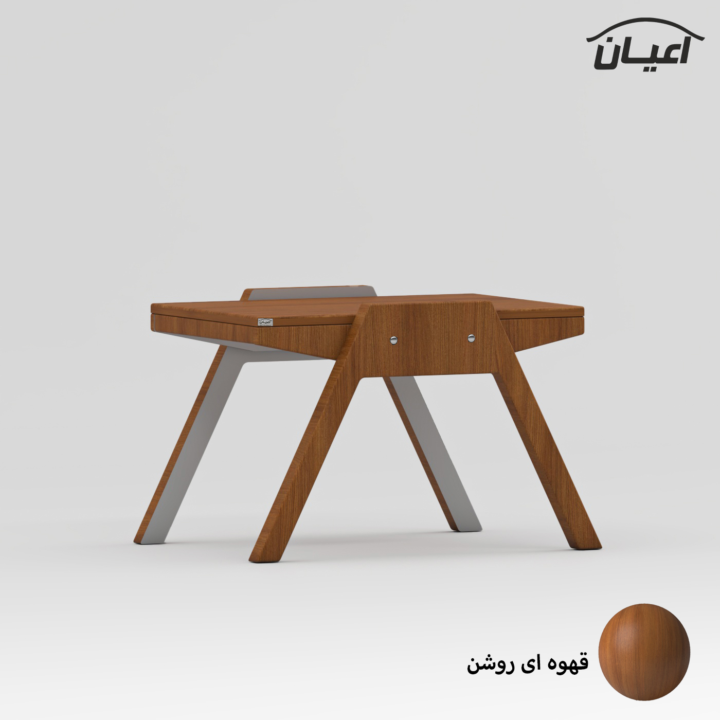 میز عسلی مستطیلی اعیان مدل FH889 مجموعه سه عددی