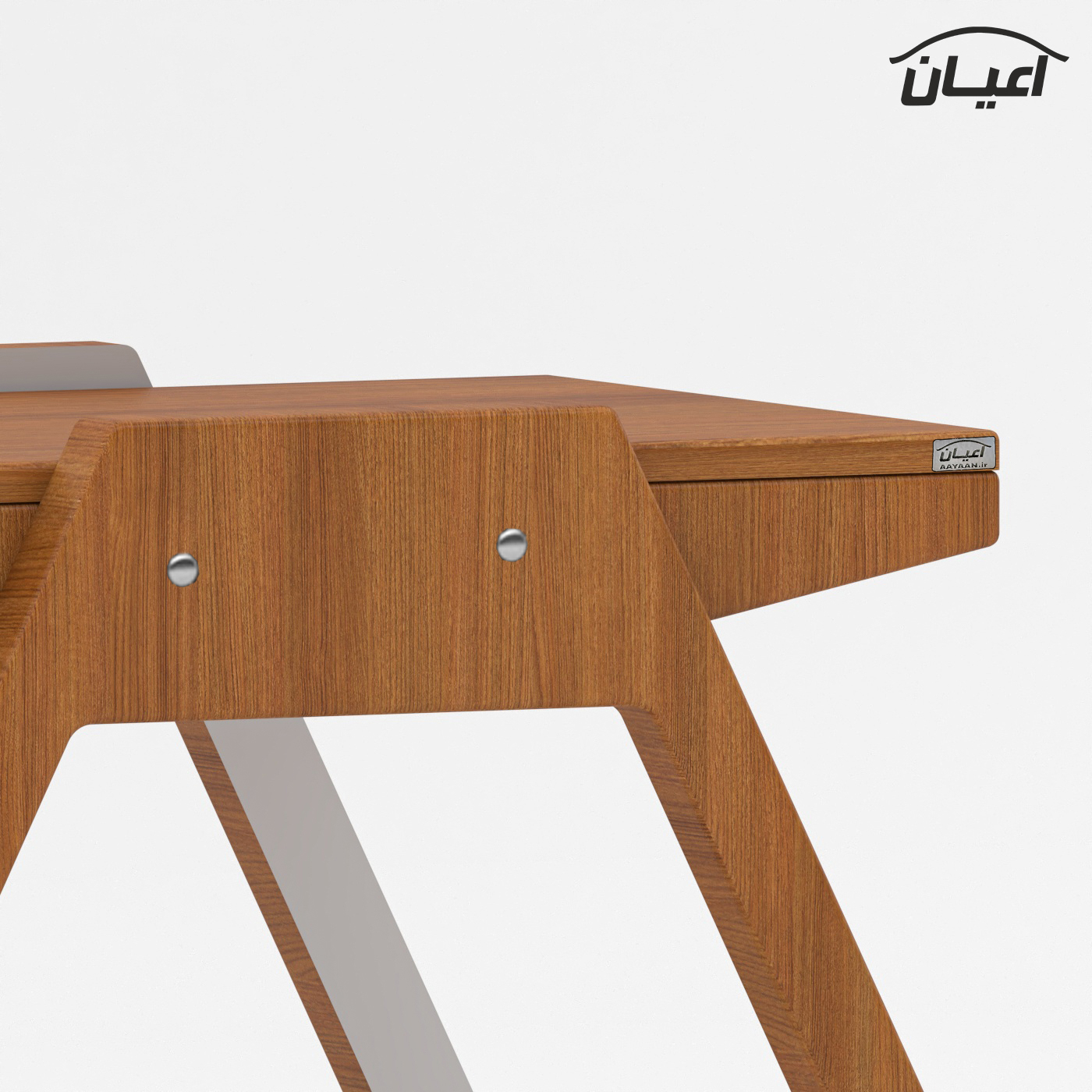 میز عسلی مستطیلی اعیان مدل FH889 مجموعه سه عددی