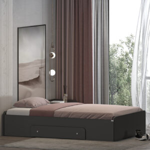 تخت خواب ملامینه یک نفره اعیان مدل FH968 سایز 120x200 سانتی متر