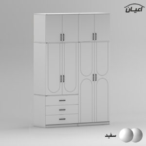 کمد لباس چند منظوره اعیان مدل FH964 طول 160 سانتی متر مجموعه پنج عددی