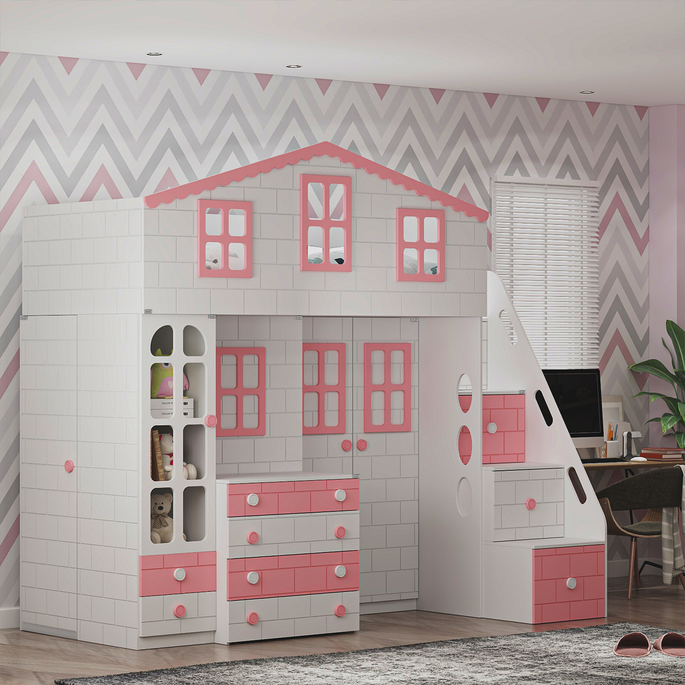 تخت خواب ام دی اف یک نفره اعیان مدل FH926 سایز 90x200 سانتی متر