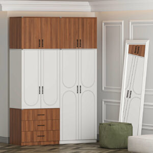 کمد لباس چند منظوره اعیان مدل FH964 طول 160 سانتی متر مجموعه پنج عددی