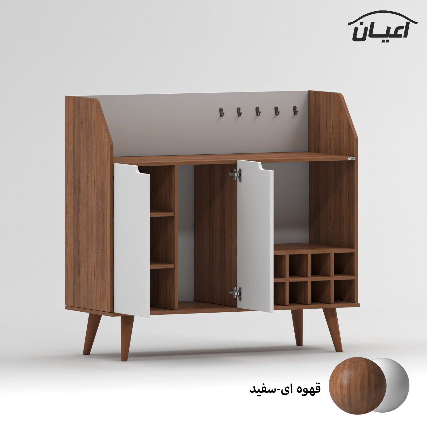 کنسول اعیان مدل کافه بار کد FH894 طول 120 سانتی متر