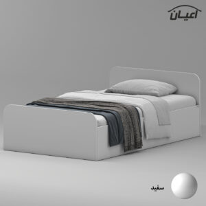 تخت خواب ملامینه یک نفره اعیان مدل FH932 سایز 120×200 سانتی متر