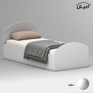 تخت خواب ملامینه یک نفره اعیان مدل FH971 سایز 90×200 سانتی متر