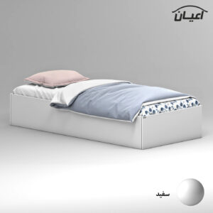 تخت خواب ملامینه یک نفره اعیان مدل FH941 سایز 90×200 سانتی متر
