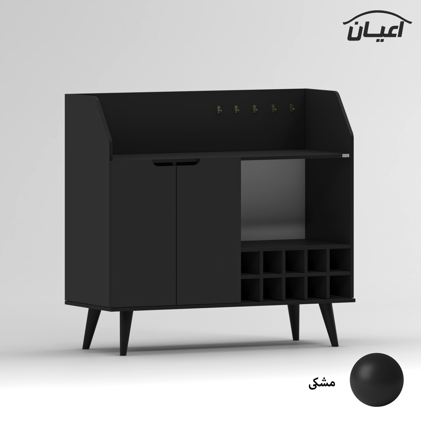 کنسول اعیان مدل کافه بار کد FH894 طول 120 سانتی متر