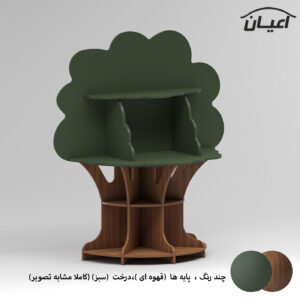 کتابخانه پنج طبقه اعیان مدل FH897