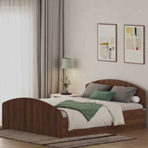 تخت خواب ملامینه دو نفره اعیان مدل FH973 سایز 160x200 سانتی متر