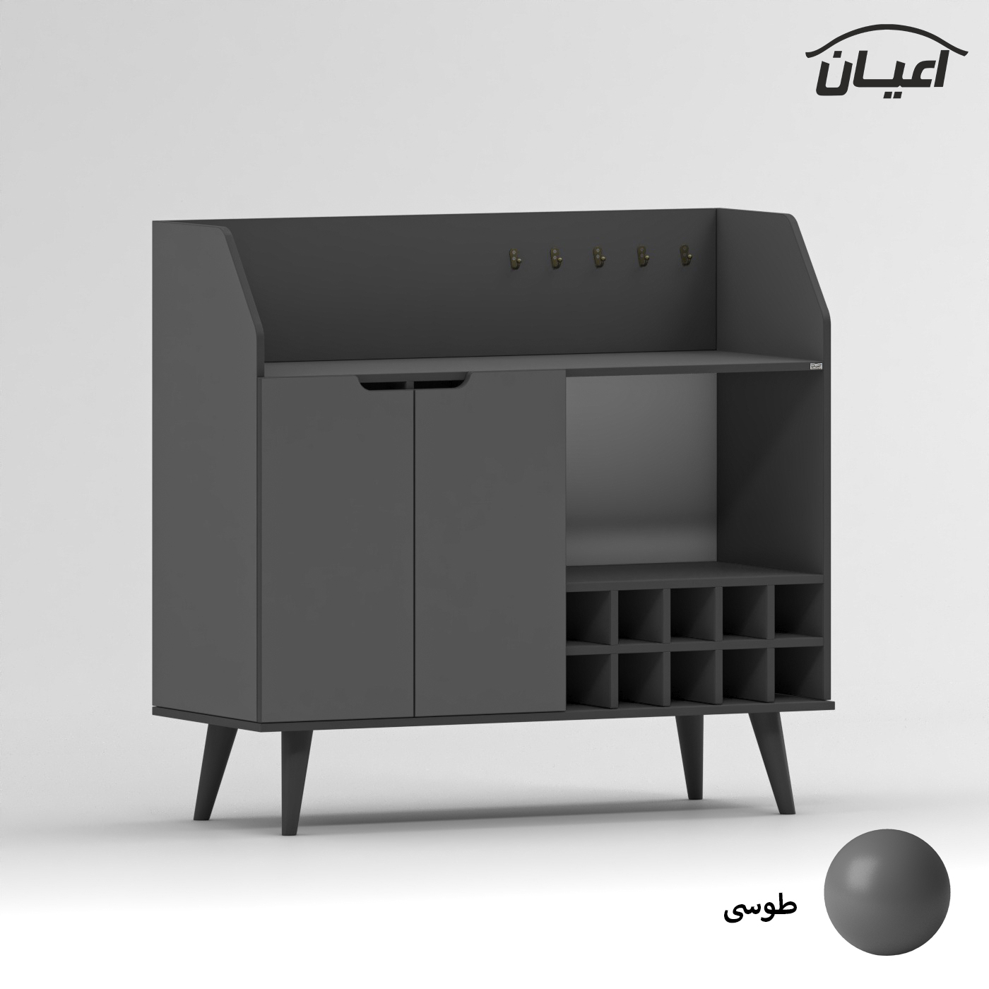 کنسول اعیان مدل کافه بار کد FH894 طول 120 سانتی متر