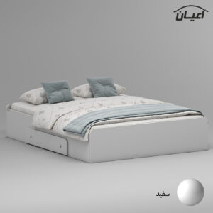 تخت خواب ملامینه دو نفره اعیان مدل FH969 سایز 160×200 سانتی متر