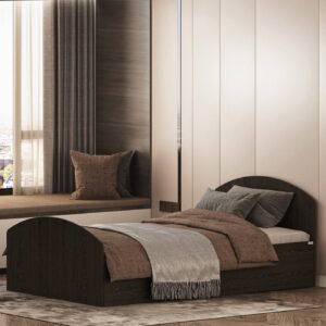 تخت خواب ملامینه یک نفره اعیان مدل FH972 سایز 120x200 سانتی متر