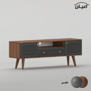 میز تلویزیون اعیان مدل FH733 مناسب برای تلویزیون تا 60 اینچ