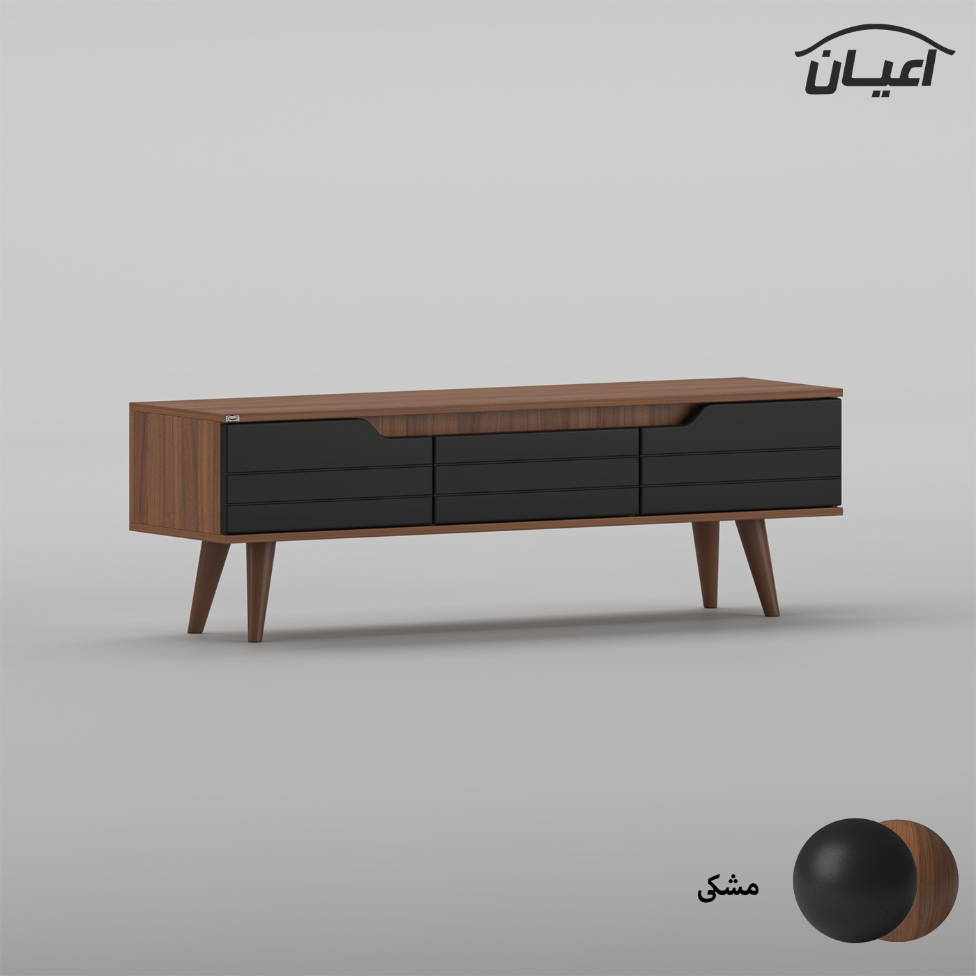 میز تلویزیون اعیان مدل FH1023 مناسب برای تلویزیون تا 55 اینچ