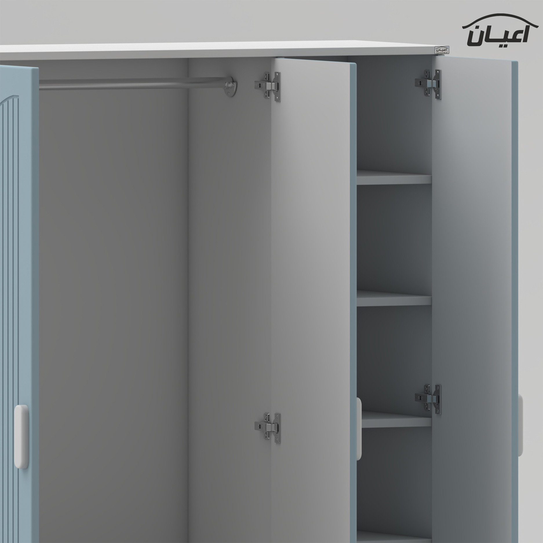 سرویس خواب کودک و نوجوان اعیان مدل FH1042 مجموعه سه عددی