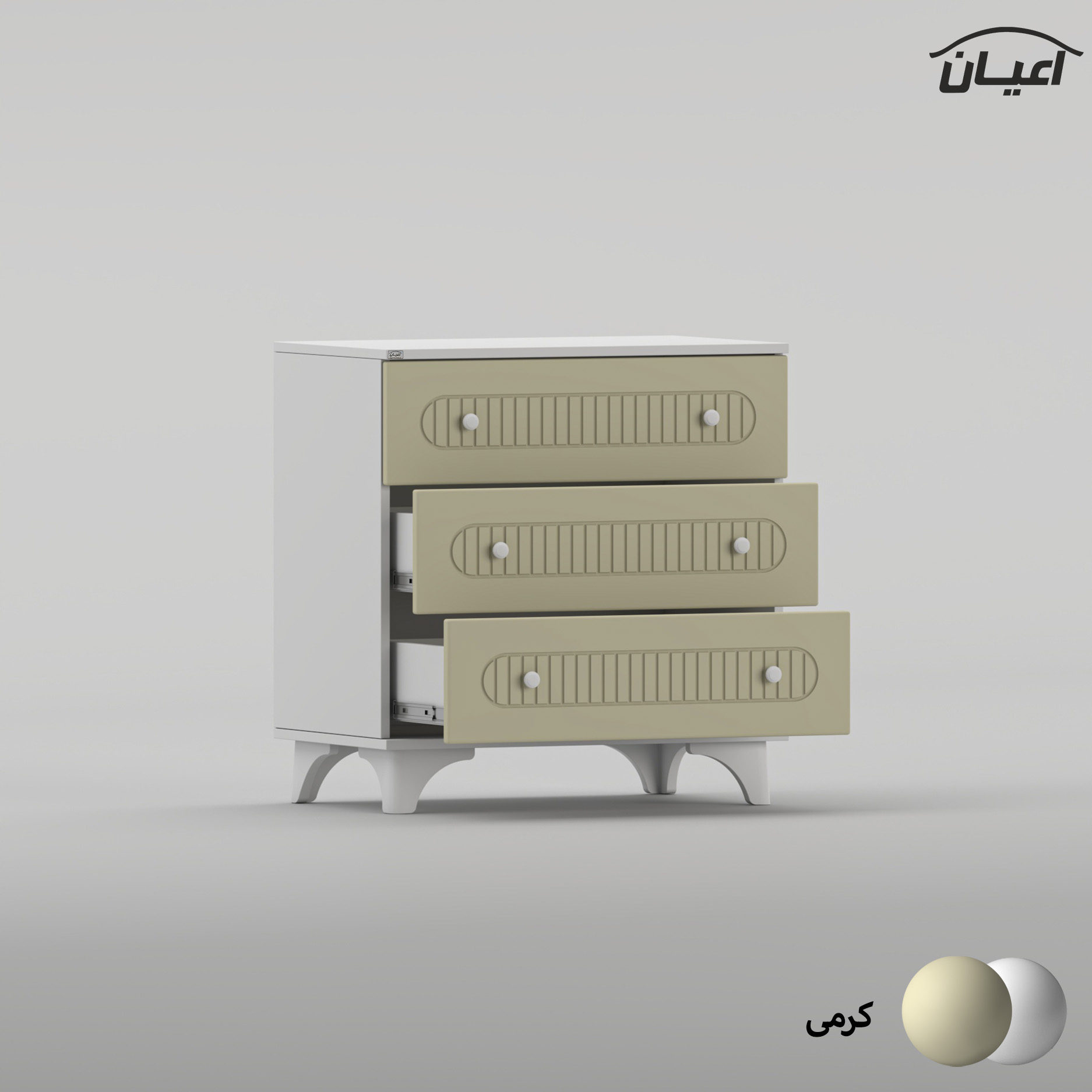 سرویس خواب کودک و نوجوان اعیان مدل FH1042 مجموعه سه عددی