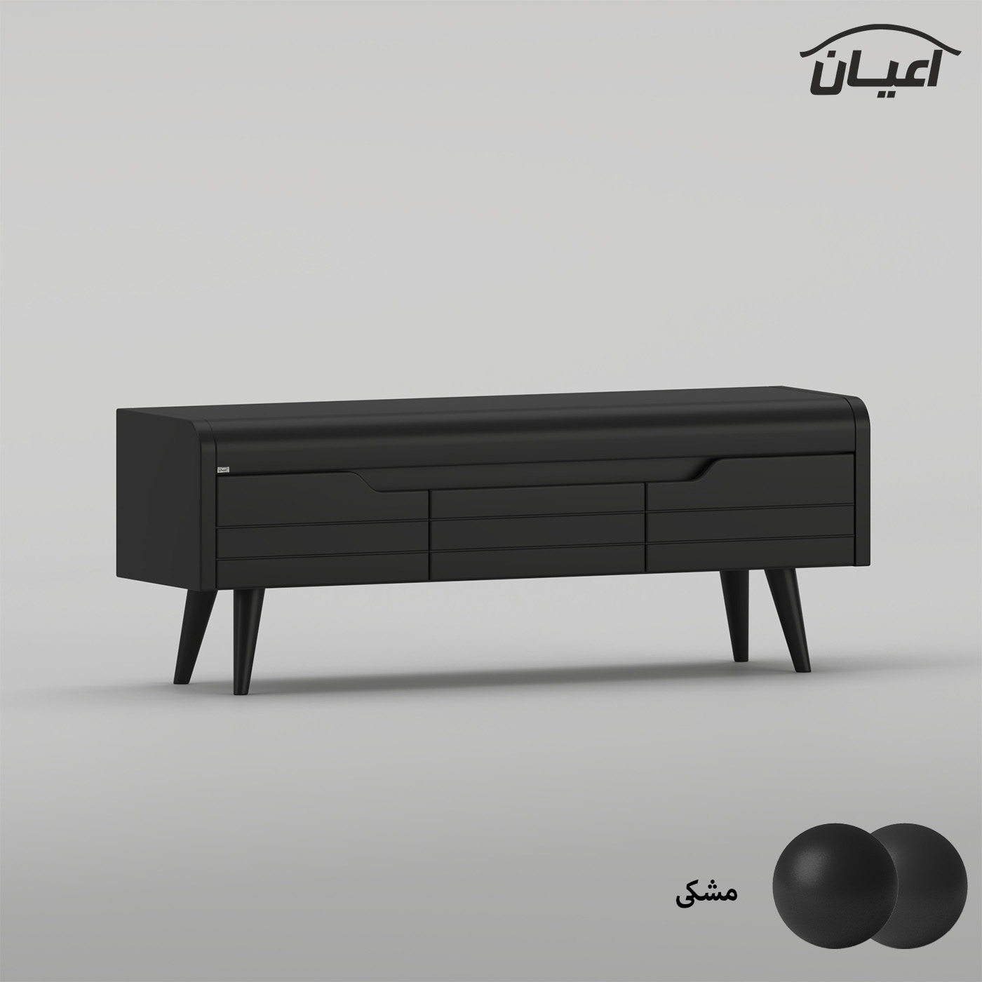 میز تلویزیون اعیان مدل FH1025 مناسب برای تلویزیون تا 55 اینچ