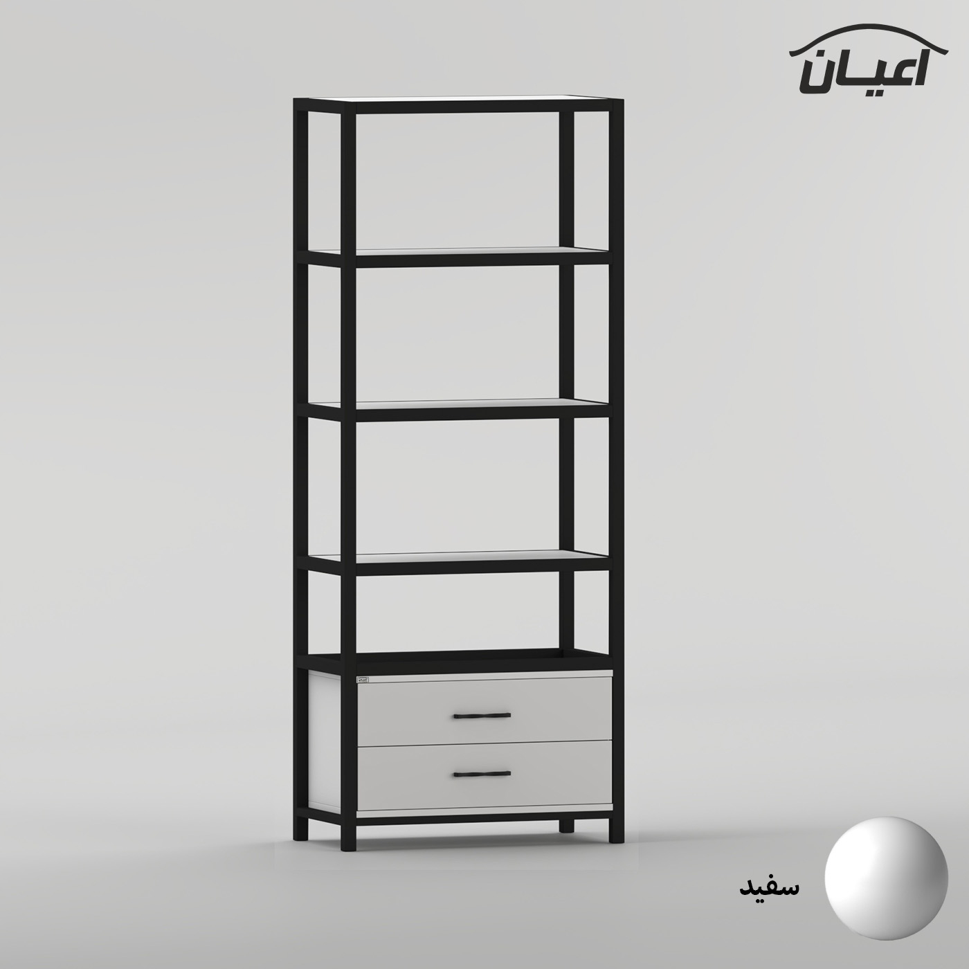کتابخانه 4 طبقه اعیان مدل FH1057