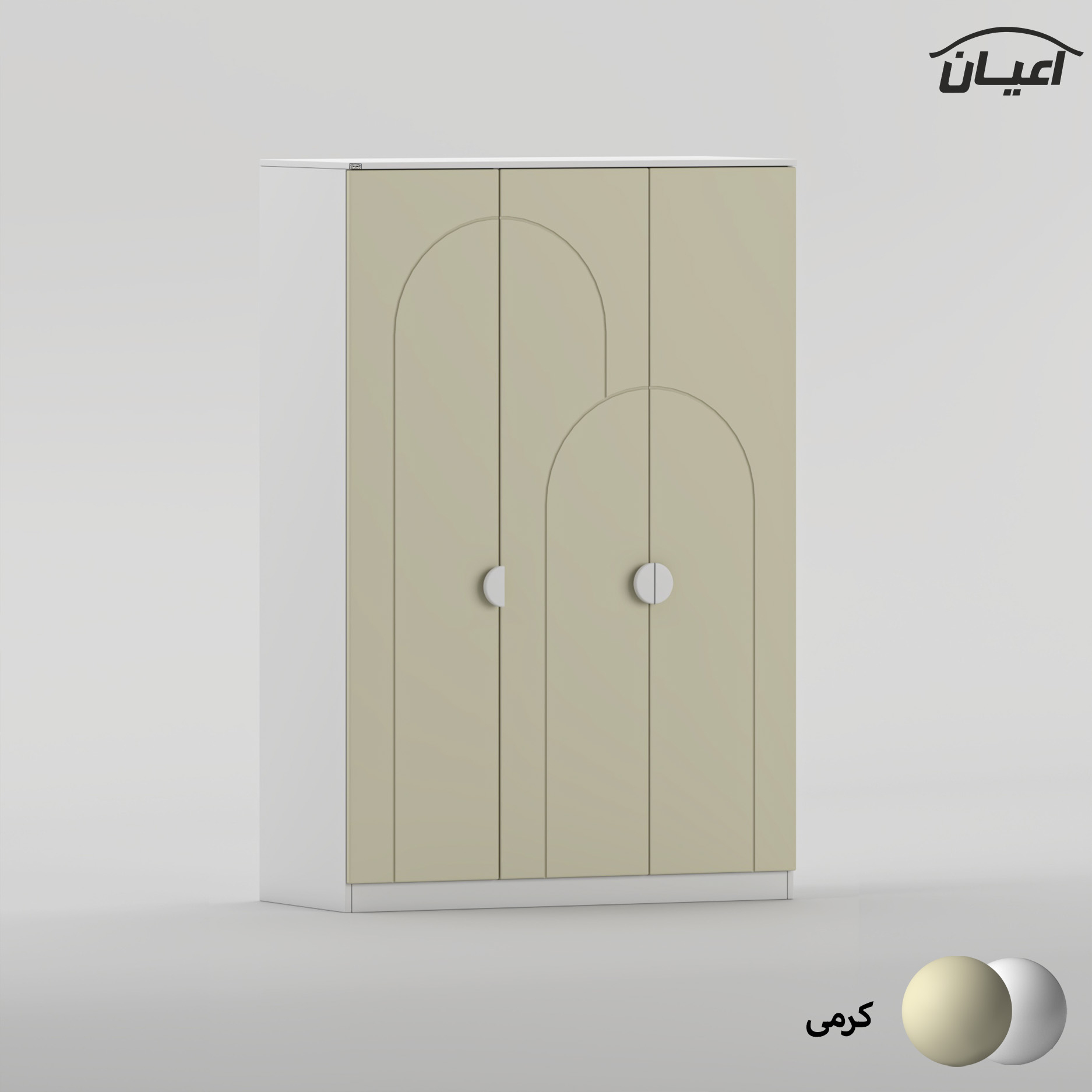 کمد لباس چند منظوره اعیان مدل FH1064 طول 120 سانتی متر