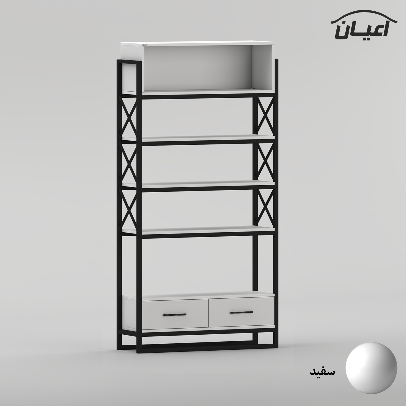 کتابخانه 4 طبقه اعیان مدل FH1055
