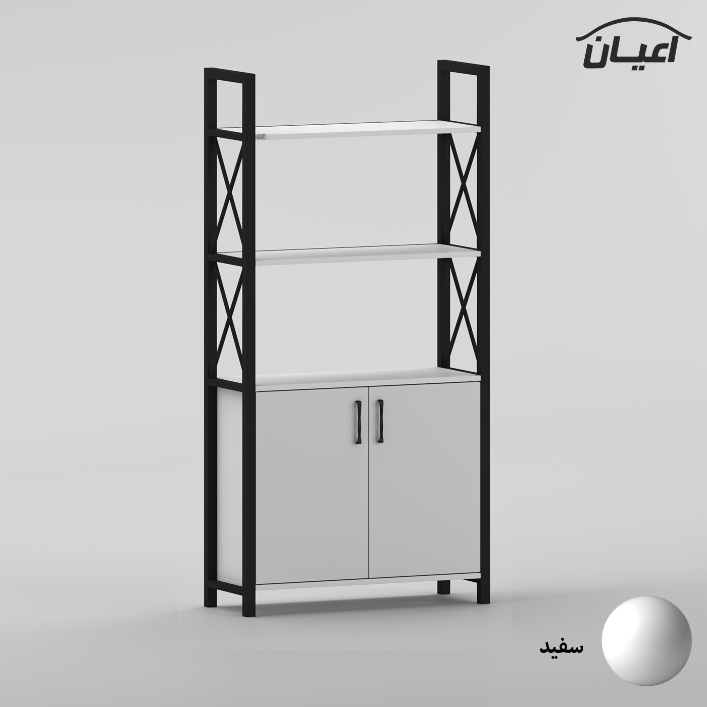 کتابخانه 3 طبقه اعیان مدل FH1056