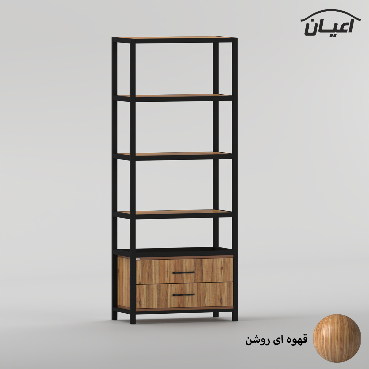 کتابخانه 4 طبقه اعیان مدل FH1057
