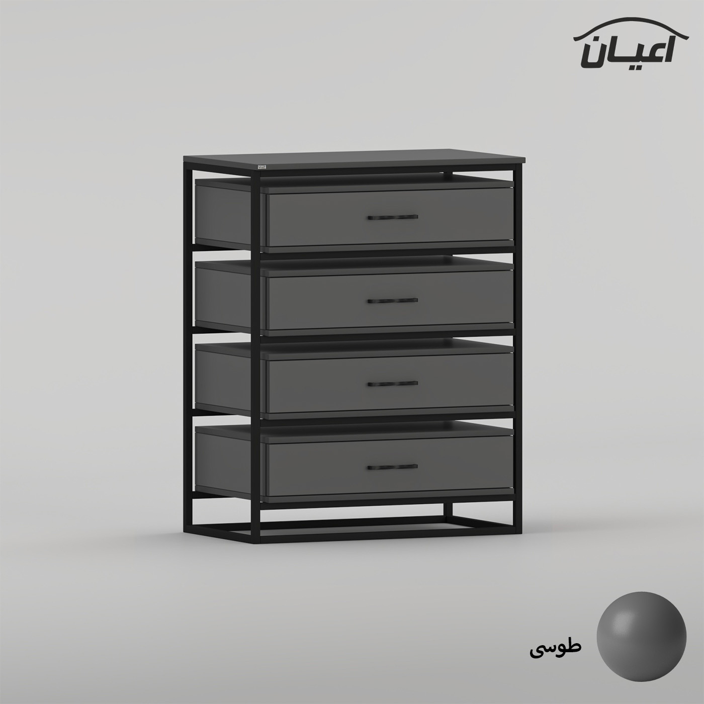 دراور اعیان مدل FH1068 چهار عدد کشو