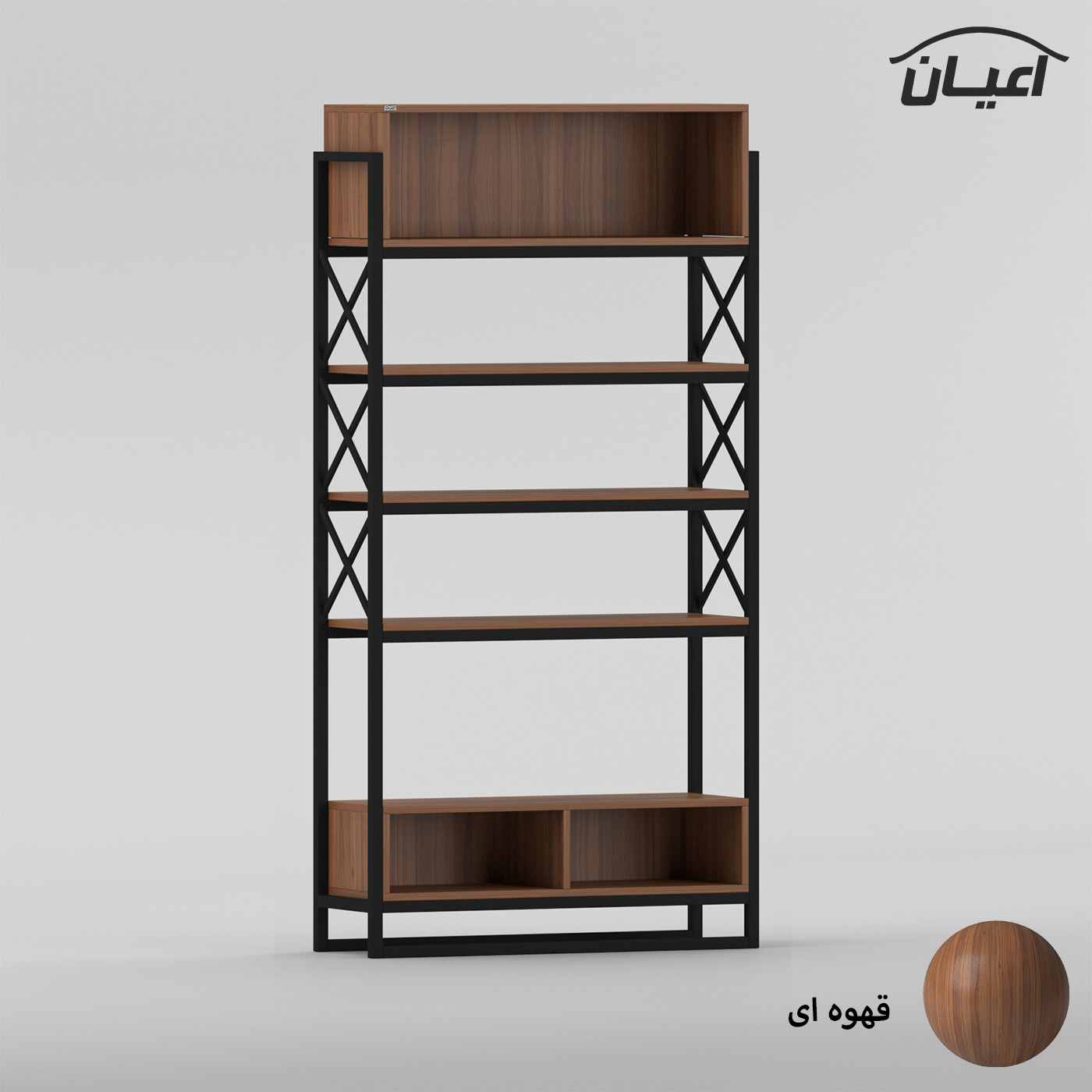 کتابخانه 4 طبقه اعیان مدل FH1061