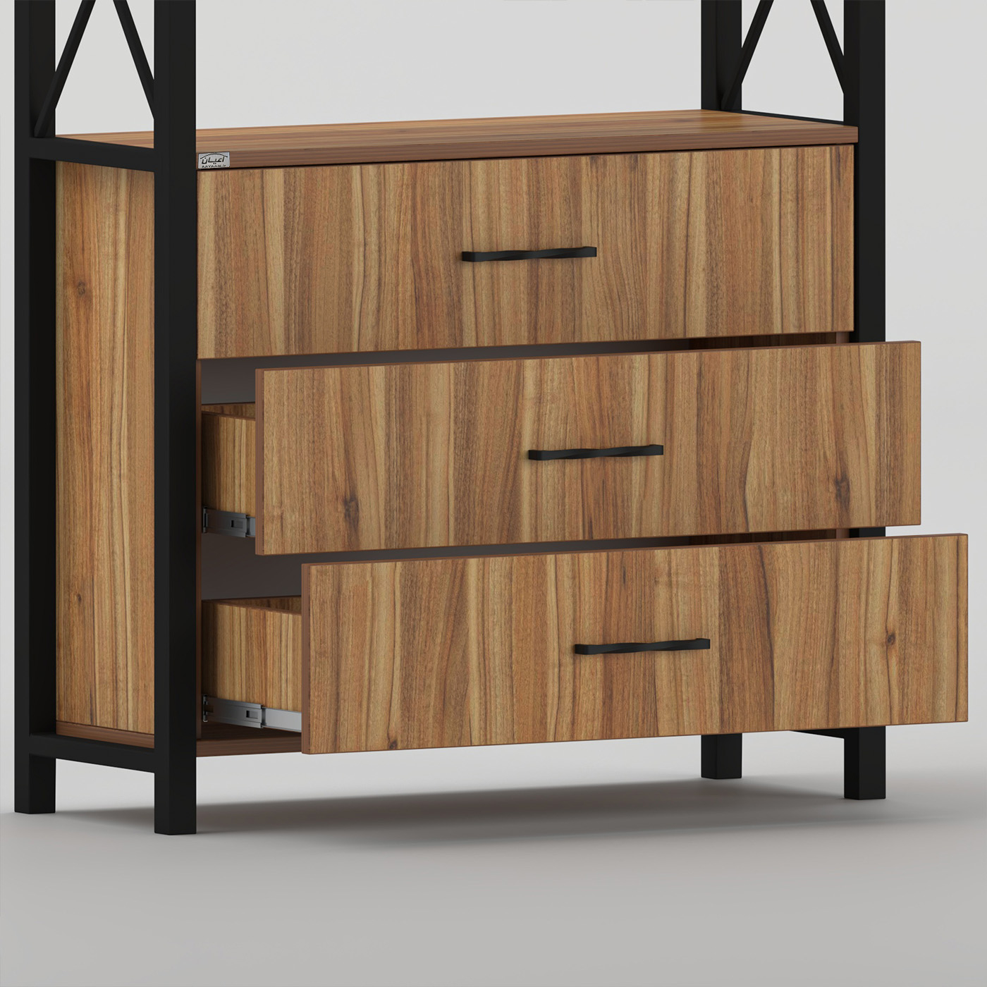 کتابخانه 3 طبقه اعیان مدل FH1060