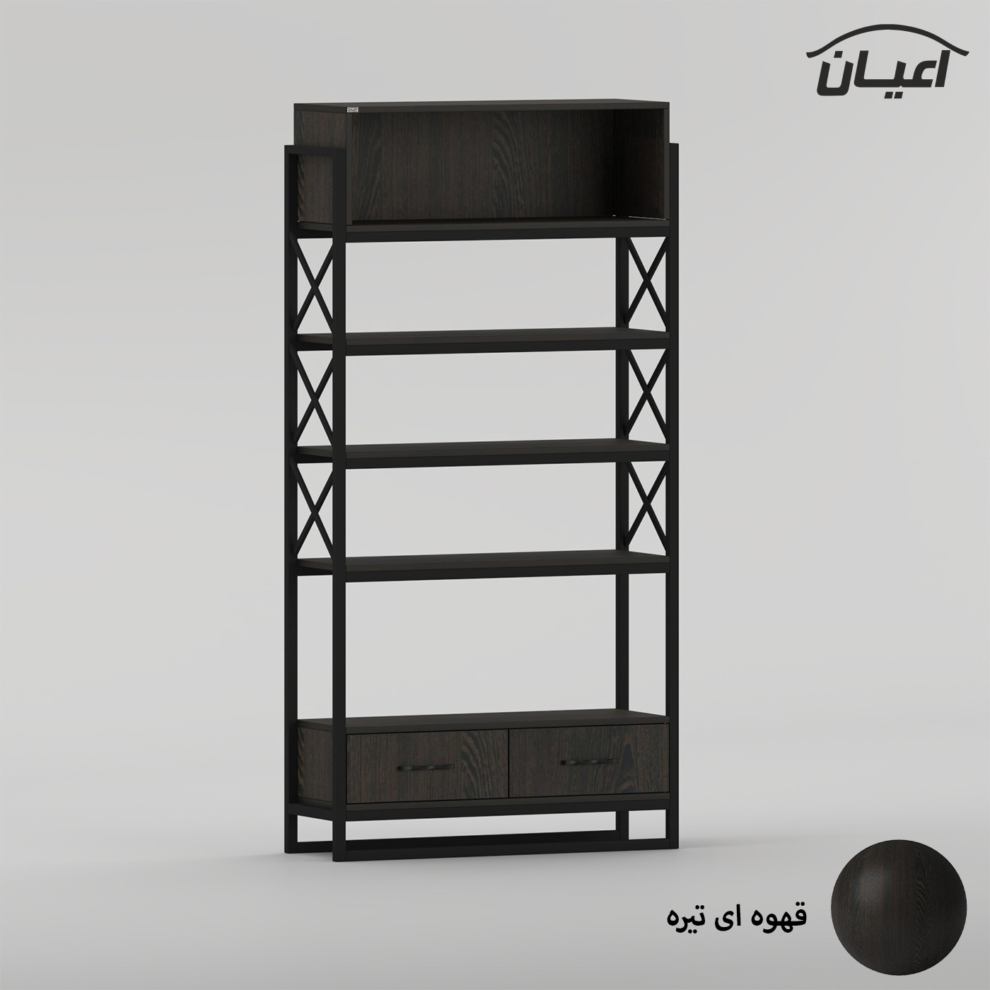 کتابخانه 4 طبقه اعیان مدل FH1055