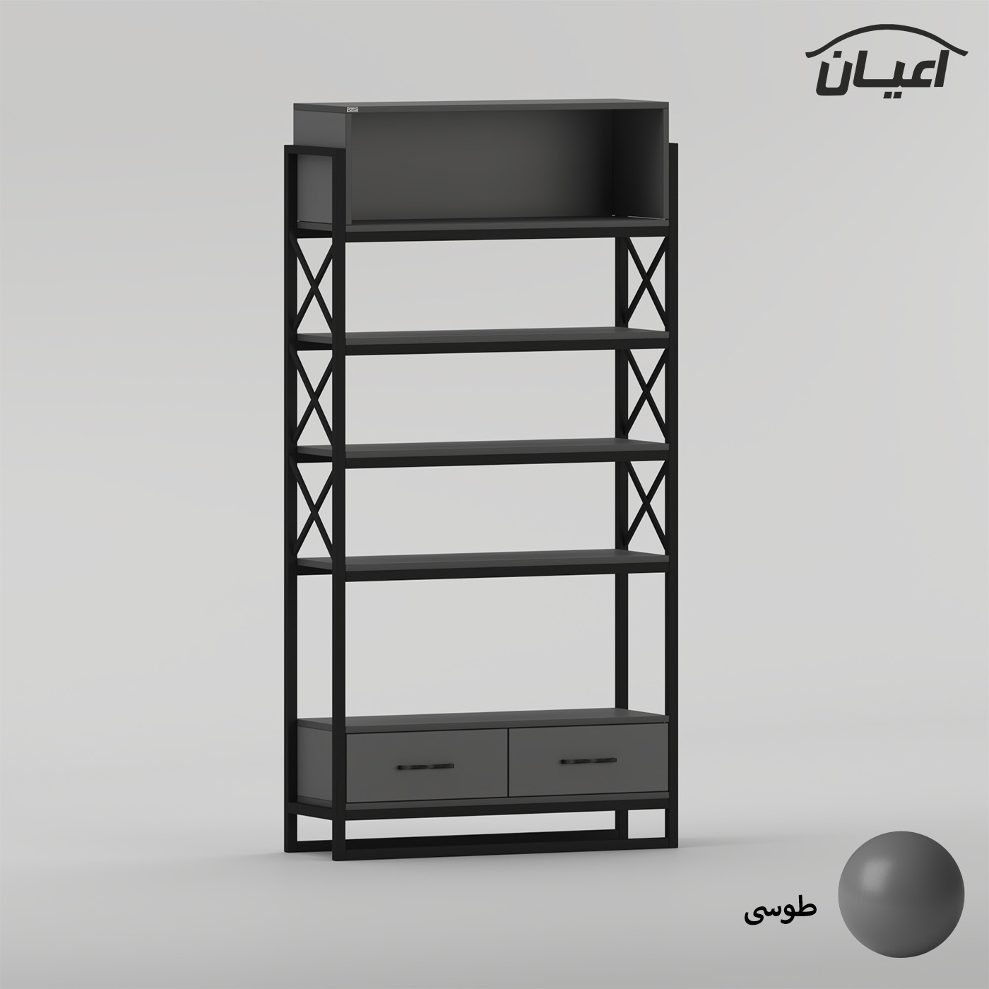 کتابخانه 4 طبقه اعیان مدل FH1055