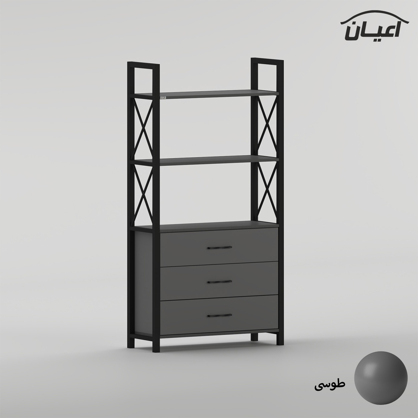 کتابخانه 3 طبقه اعیان مدل FH1060